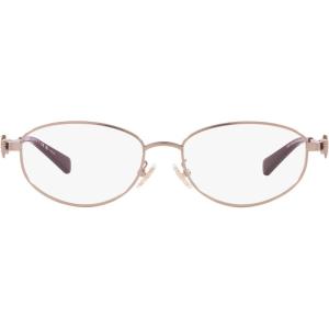 imageCoach Womens Hc5161td Oval Prescription Eyewear FramesShiny Rose GoldDemo Lens