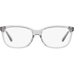imageCoach Womens Hc6139u Universal Fit Square Prescription Eyewear FramesTransparent GreyDemo Lens