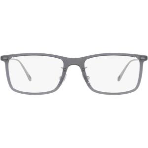 imageCoach Womens Hc6205 Rectangular Prescription Eyewear FramesTransparent Dark GreyDemo Lens