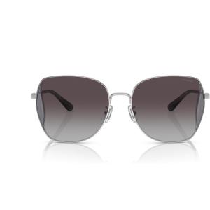 imageCoach Womens Hc7158d Butterfly SunglassesShiny SilverGrey Gradient