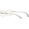 imageCOACH Womens HC5147 Butterfly Prescription Eyewear FramesShiny Light GoldDemo Lens