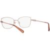 imageCOACH Womens HC5147 Butterfly Prescription Eyewear FramesShiny Rose GoldDemo Lens