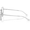 imageCOACH Womens Hc5174d Octagonal Prescription Eyewear FramesShiny SilverDemo Lens
