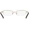 imageCoach Mens Hc5097 Rectangular Prescription Eyewear FramesLight GoldDemo Lens