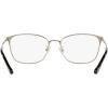 imageCoach Womens Hc5135 Rectangular Prescription Eyewear FramesBlackLight GoldClear Blue Light Filtering