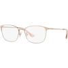 imageCoach Womens Hc5135 Rectangular Prescription Eyewear FramesSatin PinkLight GoldDemo Lens