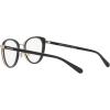 imageCoach Womens Hc5154 Cat Eye Prescription Eyewear FramesLight GoldBlackDemo Lens