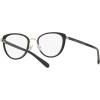 imageCoach Womens Hc5154 Cat Eye Prescription Eyewear FramesLight GoldBlackDemo Lens