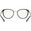 imageCoach Womens Hc5154 Cat Eye Prescription Eyewear FramesLight GoldBlackDemo Lens