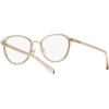 imageCoach Womens Hc5154 Cat Eye Prescription Eyewear FramesLight GoldFawnDemo Lens