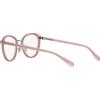 imageCoach Womens Hc5154 Cat Eye Prescription Eyewear FramesRose GoldTransparent PinkDemo Lens