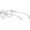 imageCoach Womens Hc5154 Cat Eye Prescription Eyewear FramesSilverTransparent BlueDemo Lens