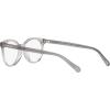 imageCoach Womens Hc6138u Universal Fit Round Prescription Eyewear FramesTransparent GreyDemo Lens