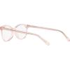 imageCoach Womens Hc6138u Universal Fit Round Prescription Eyewear FramesTransparent PinkDemo Lens