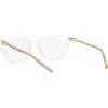 imageCoach Womens Hc6186 Square Prescription Eyewear FramesClearDemo Lens