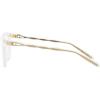 imageCoach Womens Hc6186 Square Prescription Eyewear FramesClearDemo Lens
