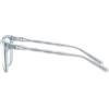 imageCoach Womens Hc6186 Square Prescription Eyewear FramesTransparent BlueDemo Lens
