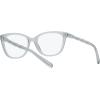imageCoach Womens Hc6186 Square Prescription Eyewear FramesTransparent BlueDemo Lens