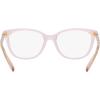 imageCoach Womens Hc6186 Square Prescription Eyewear FramesTransparent LilacDemo Lens