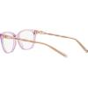 imageCoach Womens Hc6186 Square Prescription Eyewear FramesTransparent LilacDemo Lens