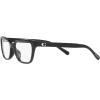 imageCoach Womens Hc6196u Universal Fit Rectangular Prescription Eyewear FramesBlackDemo Lens