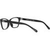 imageCoach Womens Hc6196u Universal Fit Rectangular Prescription Eyewear FramesBlackDemo Lens