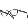 imageCoach Womens Hc6196u Universal Fit Rectangular Prescription Eyewear FramesTransparent BlueDemo Lens