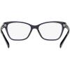 imageCoach Womens Hc6196u Universal Fit Rectangular Prescription Eyewear FramesTransparent BlueDemo Lens