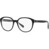 imageCoach Womens Hc6209u Universal Fit Round Prescription Eyewear FramesBlackTransparent GreyDemo Lens