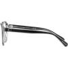 imageCoach Womens Hc6209u Universal Fit Round Prescription Eyewear FramesBlackTransparent GreyDemo Lens