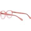 imageCoach Womens Hc6209u Universal Fit Round Prescription Eyewear FramesMilky PinkTransparent PinkDemo Lens