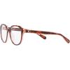 imageCoach Womens Hc6209u Universal Fit Round Prescription Eyewear FramesTortoiseTransparent PinkDemo Lens