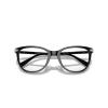 imageCoach Womens Hc6220u Universal Fit Square Prescription Eyewear FramesBlackDemo Lens