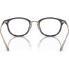 imageCoach Womens Hc6230d Round Prescription Eyewear FramesBlackDemo Lens
