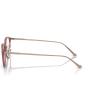 imageCoach Womens Hc6230d Round Prescription Eyewear FramesTransparent BerryDemo Lens