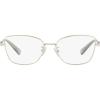 imageCOACH Womens HC5147 Butterfly Prescription Eyewear FramesShiny Light GoldDemo Lens
