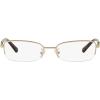 imageCoach Mens Hc5097 Rectangular Prescription Eyewear FramesLight GoldDemo Lens