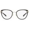 imageCoach Womens Hc5154 Cat Eye Prescription Eyewear FramesLight GoldBlackDemo Lens