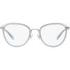 imageCoach Womens Hc5154 Cat Eye Prescription Eyewear FramesSilverTransparent BlueDemo Lens