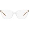 imageCoach Womens Hc6186 Square Prescription Eyewear FramesClearDemo Lens