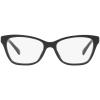 imageCoach Womens Hc6196u Universal Fit Rectangular Prescription Eyewear FramesBlackDemo Lens