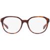 imageCoach Womens Hc6209u Universal Fit Round Prescription Eyewear FramesTortoiseTransparent PinkDemo Lens