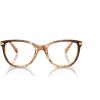imageCoach Womens Hc6220u Universal Fit Square Prescription Eyewear FramesCaramel Snow Tortoise GradientDemo Lens