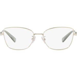 imageCOACH Womens HC5147 Butterfly Prescription Eyewear FramesShiny Light GoldDemo Lens