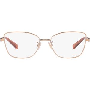 imageCOACH Womens HC5147 Butterfly Prescription Eyewear FramesShiny Rose GoldDemo Lens