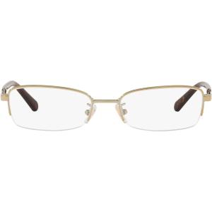 imageCoach Mens Hc5097 Rectangular Prescription Eyewear FramesLight GoldDemo Lens