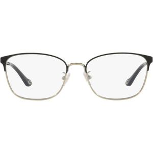 imageCoach Womens Hc5135 Rectangular Prescription Eyewear FramesBlackLight GoldClear Blue Light Filtering