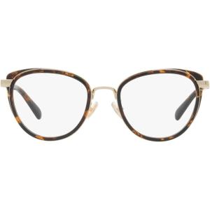 imageCoach Womens Hc5154 Cat Eye Prescription Eyewear FramesLight GoldDark TortoiseDemo Lens