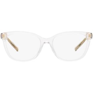 imageCoach Womens Hc6186 Square Prescription Eyewear FramesClearDemo Lens