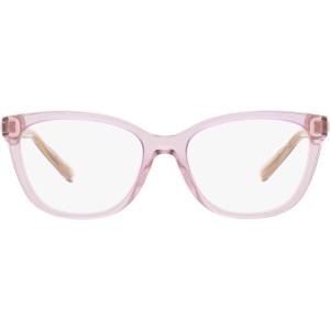 imageCoach Womens Hc6186 Square Prescription Eyewear FramesTransparent LilacDemo Lens